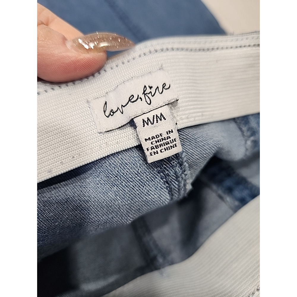 Love Fire Pull-on Flared Jeans,szM, EUC - Picture 4 of 15